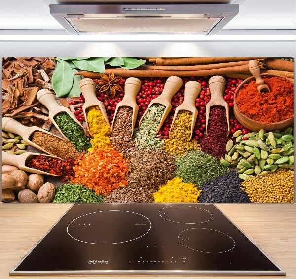 Crédence de cuisine Épices colorées