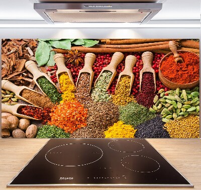 Crédence de cuisine Épices colorées