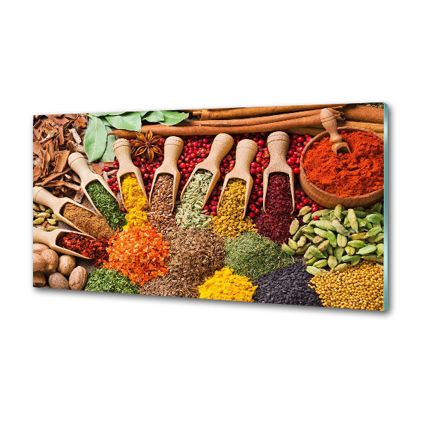 Crédence de cuisine Épices colorées