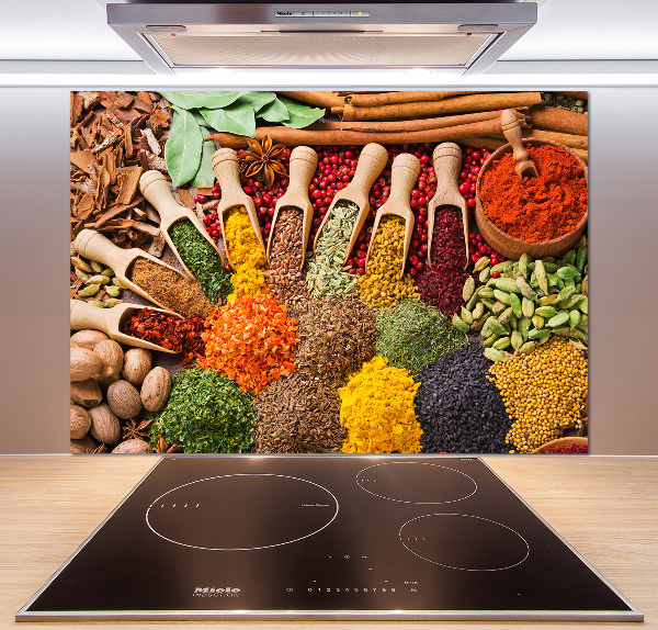 Crédence de cuisine Épices colorées