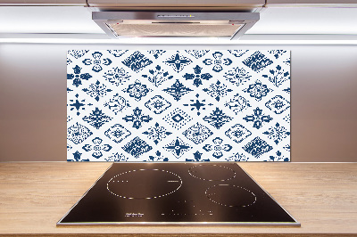 Crédence en verre avec motif Motif floral