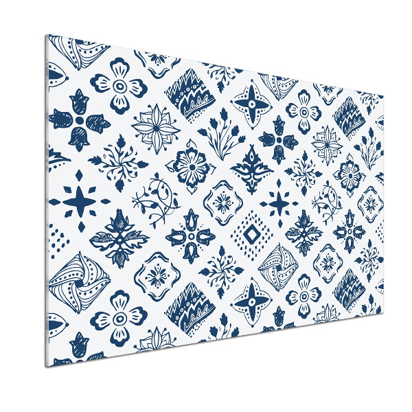 Crédence en verre avec motif Motif floral