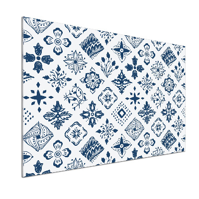 Crédence en verre avec motif Motif floral