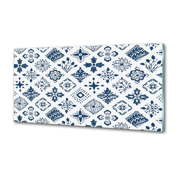 Crédence en verre avec motif Motif floral