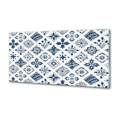 Crédence en verre avec motif Motif floral