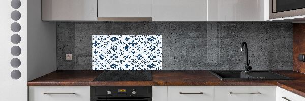 Crédence en verre avec motif Motif floral