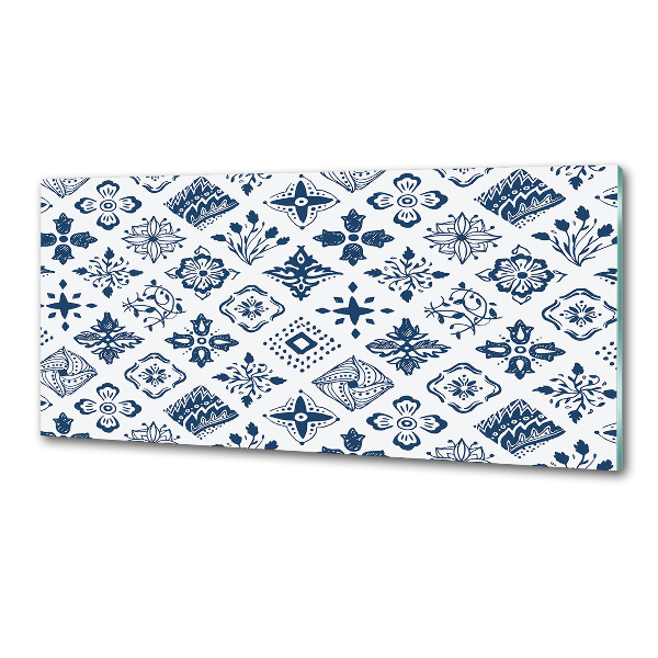 Crédence en verre avec motif Motif floral