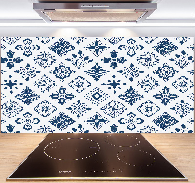 Crédence en verre avec motif Motif floral
