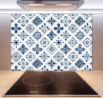 Crédence en verre avec motif Motif floral