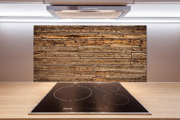 Panneau pour cuisine Mur en bois