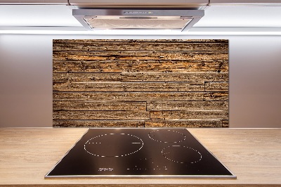 Panneau pour cuisine Mur en bois