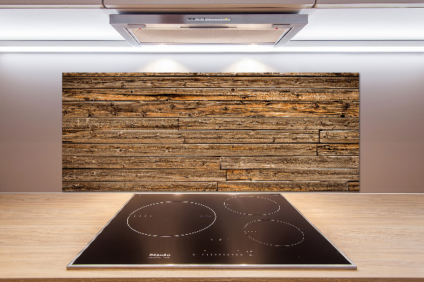 Panneau pour cuisine Mur en bois