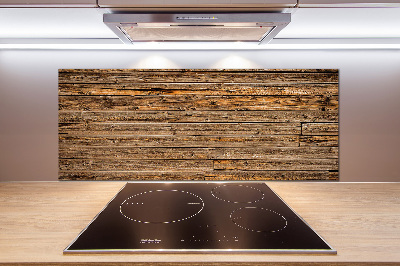 Panneau pour cuisine Mur en bois