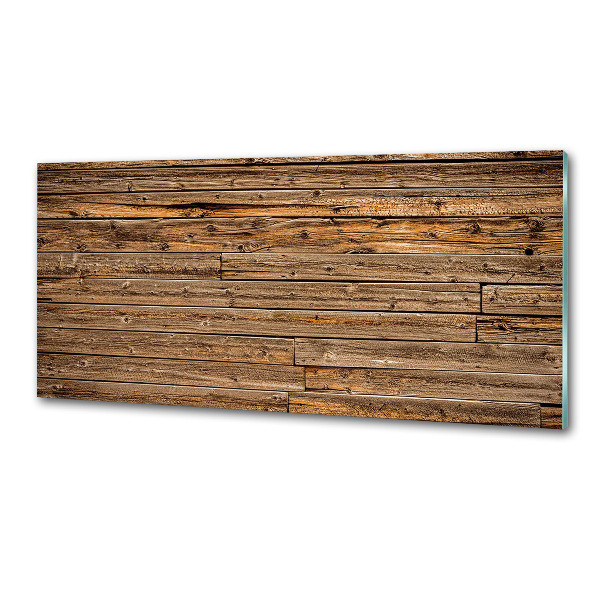 Panneau pour cuisine Mur en bois
