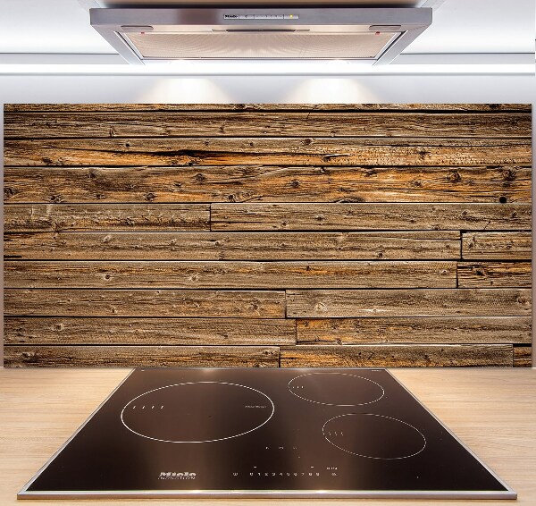 Panneau pour cuisine Mur en bois
