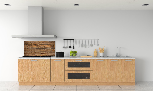 Panneau pour cuisine Mur en bois