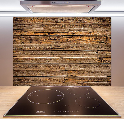 Panneau pour cuisine Mur en bois