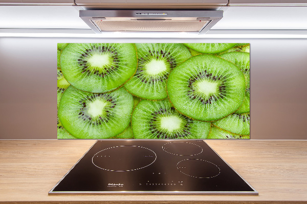 Crédence en verre cuisine Kiwi