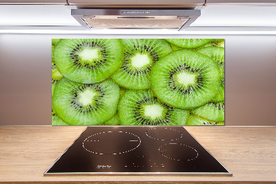 Crédence en verre cuisine Kiwi