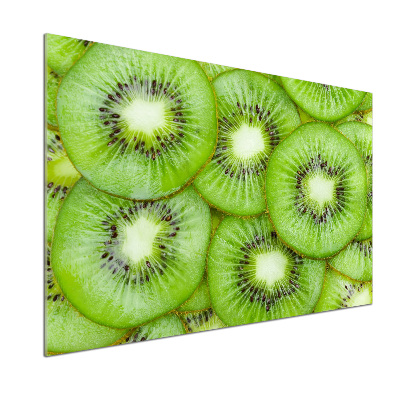 Crédence en verre cuisine Kiwi