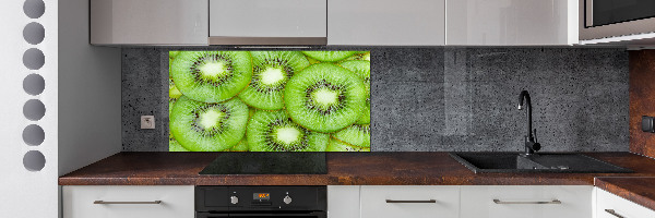 Crédence en verre cuisine Kiwi