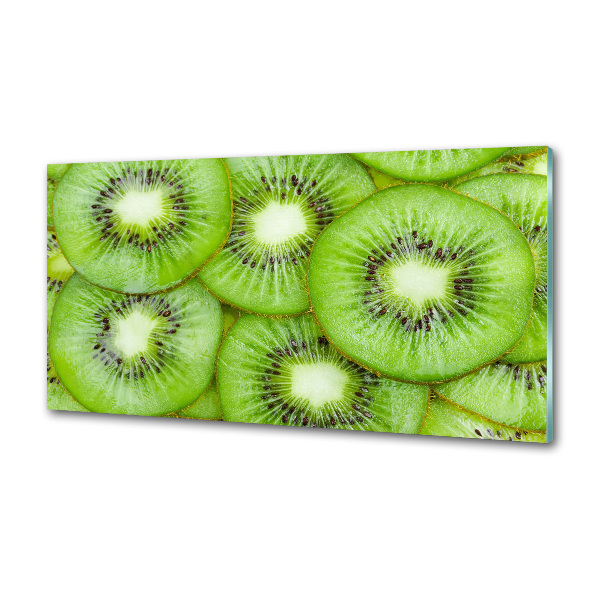 Crédence en verre cuisine Kiwi