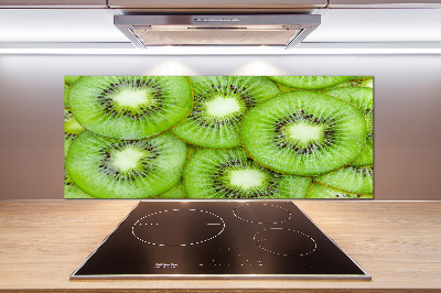Crédence en verre cuisine Kiwi