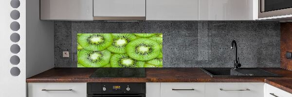 Crédence en verre cuisine Kiwi