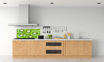 Crédence en verre cuisine Kiwi