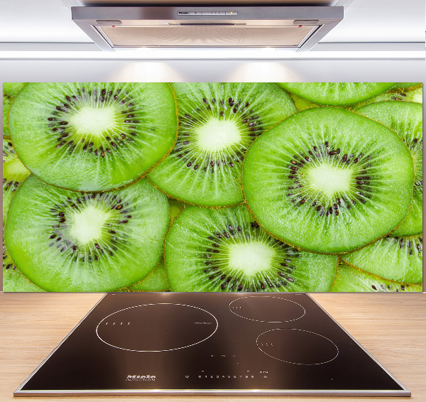 Crédence en verre cuisine Kiwi
