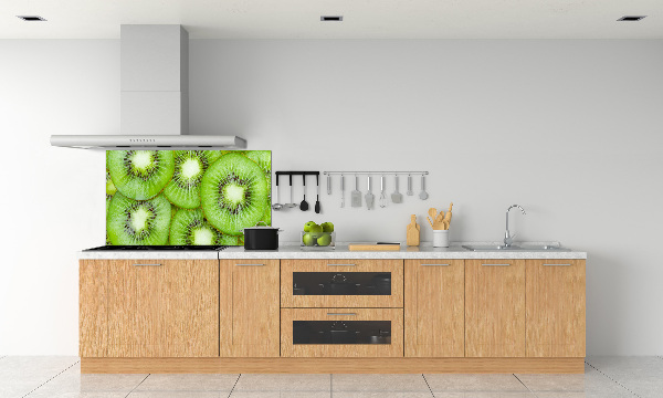 Crédence en verre cuisine Kiwi