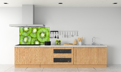 Crédence en verre cuisine Kiwi