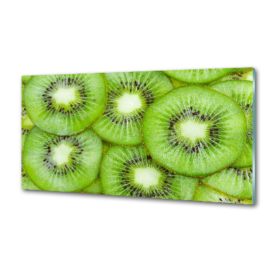 Crédence en verre cuisine Kiwi