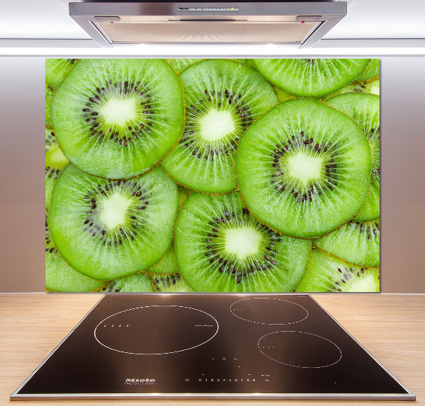 Crédence en verre cuisine Kiwi