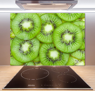 Crédence en verre cuisine Kiwi