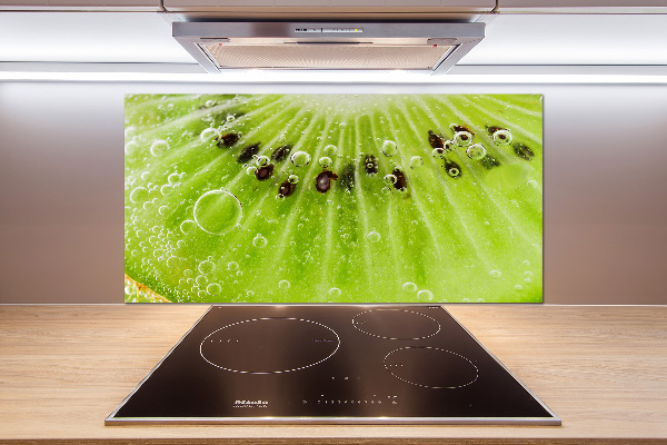 Crédence cuisine en verre trempé Kiwi