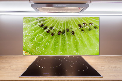 Crédence cuisine en verre trempé Kiwi