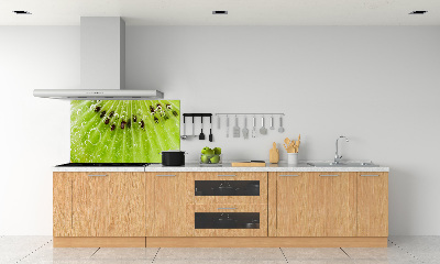 Crédence cuisine en verre trempé Kiwi