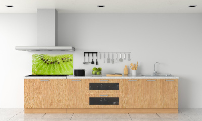 Crédence cuisine en verre trempé Kiwi