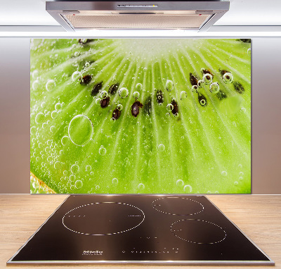 Crédence cuisine en verre trempé Kiwi