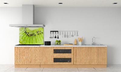 Crédence cuisine en verre trempé Kiwi