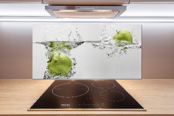 Panneau crédence cuisine Pomme sous l'eau