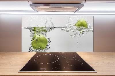 Panneau crédence cuisine Pomme sous l'eau