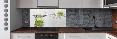 Panneau crédence cuisine Pomme sous l'eau