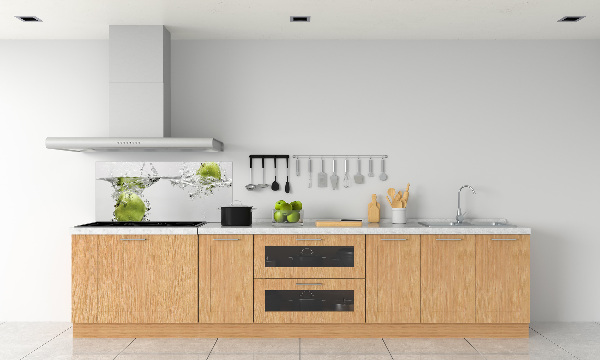 Panneau crédence cuisine Pomme sous l'eau