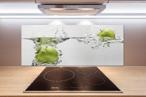 Panneau crédence cuisine Pomme sous l'eau