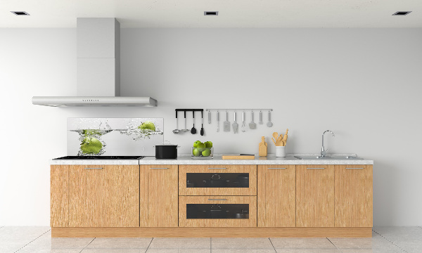 Panneau crédence cuisine Pomme sous l'eau