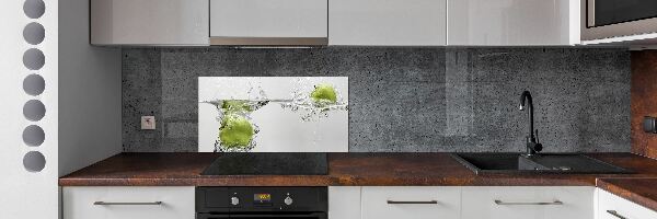 Panneau crédence cuisine Pomme sous l'eau