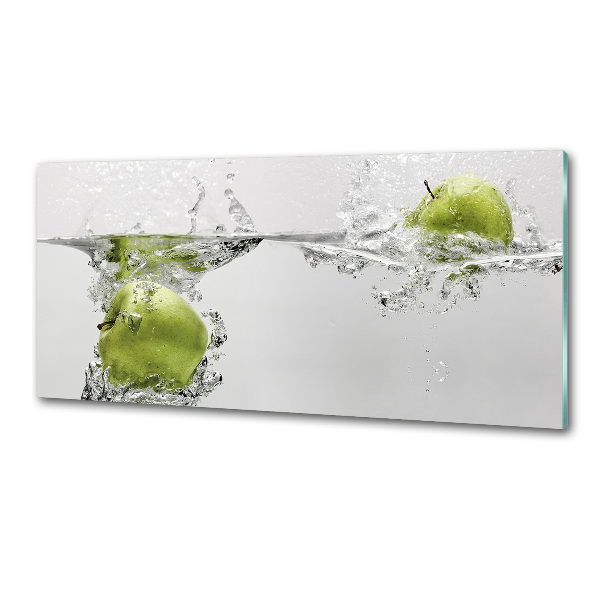 Panneau crédence cuisine Pomme sous l'eau