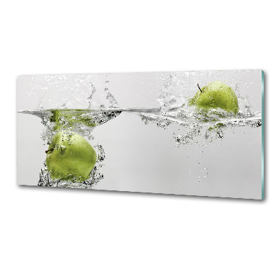 Panneau crédence cuisine Pomme sous l'eau